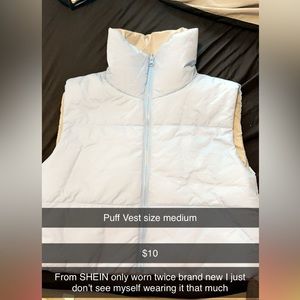 SHEIN vest, super cute only worn once